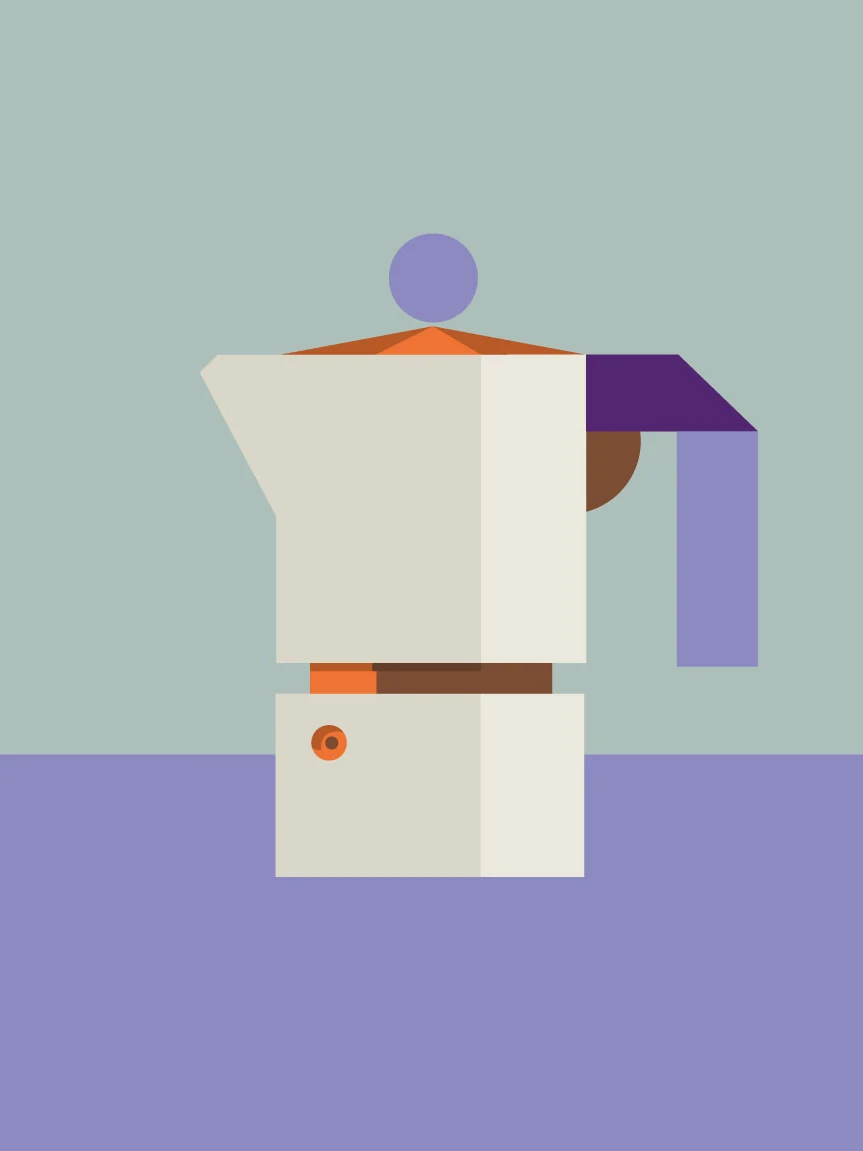 Espressokocher – Motivansicht