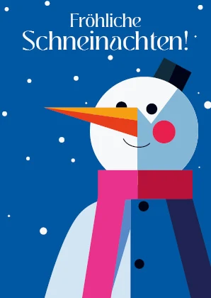 Schneemann – Motivansicht